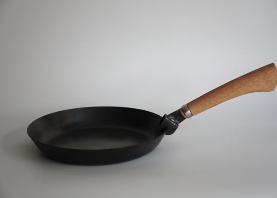 【1897年創業の鍛冶屋 八島農具製】鉄製フライパン鍋 取手着脱タイプ
