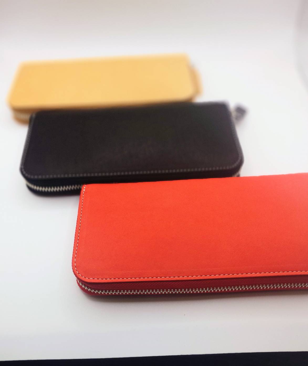 鳥取和牛　Hakuto Leather　長財布